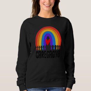 Stolz im häuslichen Pflegekräfte-Krankenpfleger-Sc Sweatshirt