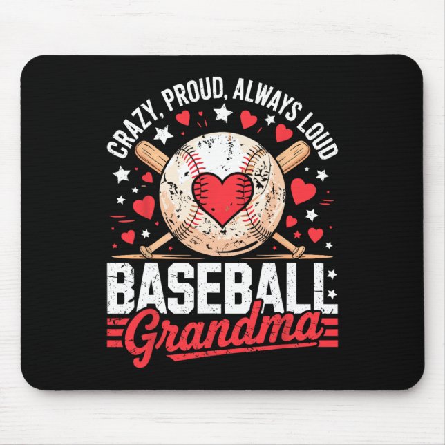 Stolz Immer laute Oma Bysebyll Oma Muttertag Mousepad (Vorne)