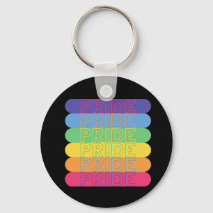 Stolz in Regenbogenfarben Schlüsselanhänger