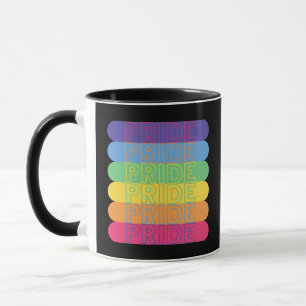 Stolz in Regenbogenfarben Tasse