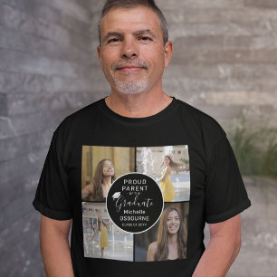 Stolz (Irgendeine Beziehung) der Graduate Foto Col T-Shirt