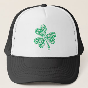 Stolz irisch sein - St Pattys Kleeblatt Truckerkappe