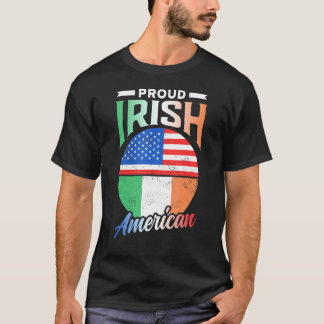 Stolz Irish American Roots Irland Familie USA USA T-Shirt