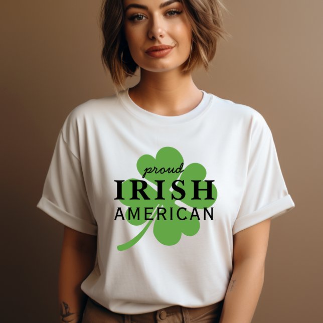 Stolz Irish American St. Patrick's Day T-Shirt (Von Creator hochgeladen)