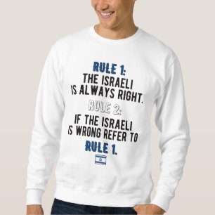 Stolz israelische Wurzeln israelische Flagge israe Sweatshirt