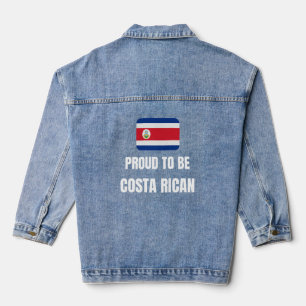 Stolz ist Costa Rica Jeansjacke
