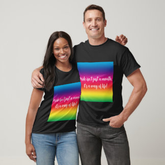 Stolz ist nicht nur ein Monat - Stolz T-Shirt