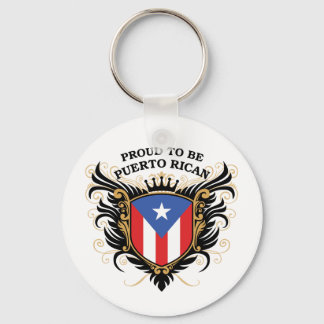 Stolz ist Puerto Rico Schlüsselanhänger
