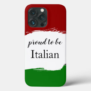 Stolz, italienisch Patriotisch zu sein Case-Mate iPhone Hülle