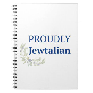Stolz Jewtalian Journal Notizblock