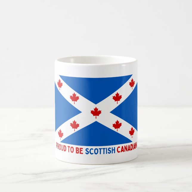STOLZ, KANADIAN SCOTTISH ZU SEIN! KAFFEETASSE (Mittel)