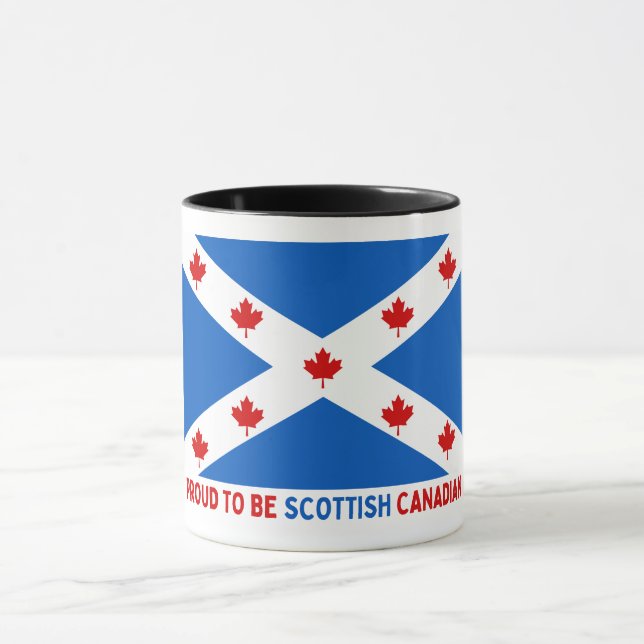 STOLZ, KANADIAN SCOTTISH ZU SEIN! TASSE (Zentrum)