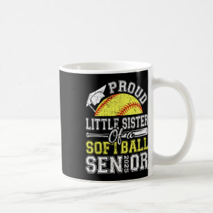 Stolz kleine Schwester eines 2025 Senior Softll Gr Kaffeetasse