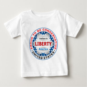 Stolz konservativ baby t-shirt