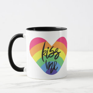 Stolz, küss mich. Liebe ist fair. Tasse