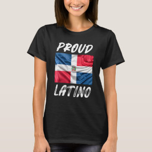 Stolz Latino Hispanic Heritage Month Dominicanisch T-Shirt