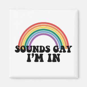 Stolz LGBT klingt schwul ich bin in schwuler Regen Magnet