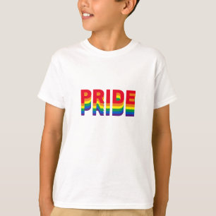 Stolz lgbt lgbtq que Gay Regenbogen Farben Kinder T-Shirt