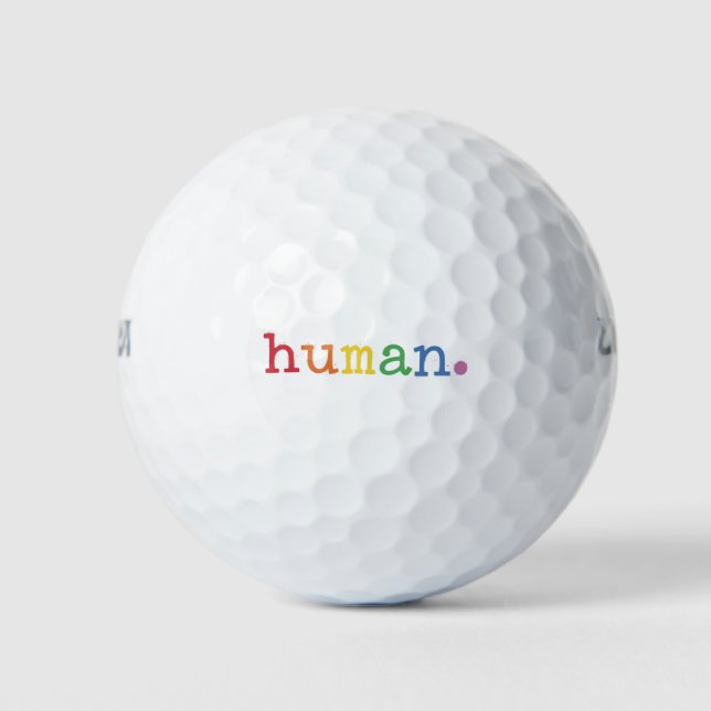 Stolz LGBT Rainbow LGBTQ Gleichheit Golfball (Vorderseite)