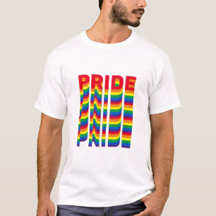 Stolz lgbtq Gay Regenbogenfarben cool T-Shirt