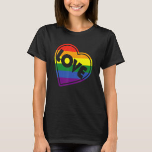 Stolz LGBTQ Gleichberechtigung Schwule - Liebe Her T-Shirt