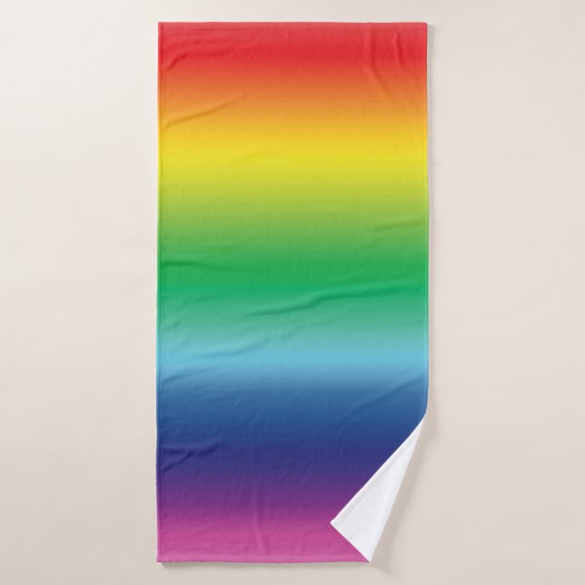 Stolz lgbtq Lgbt Regenbogenfarben Badhandtuch Set (Badehandtuch)