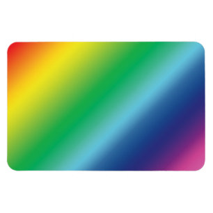 Stolz Lgbtq Longbt Regenbogenfarben Muster Magnet