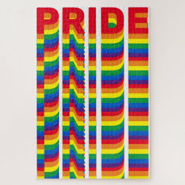 Stolz lgbtq quee Gay Regenbogenfarben Muster Puzzle
