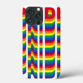 Stolz lgbtq quees Gay-Regenbogenmuster Case-Mate iPhone Hülle