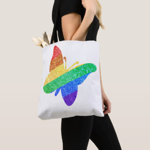 Stolz LGBTQA+ Regenbogen Schmetterling