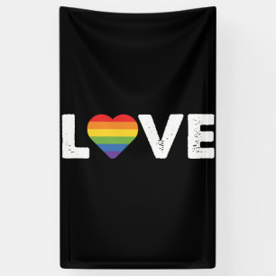 Stolz Liebe ist Liebe Gay Gleichheit Regenbogen LG Banner