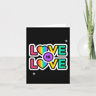 Stolz. Liebe ist Liebe. Schwule Regenbogenfarben