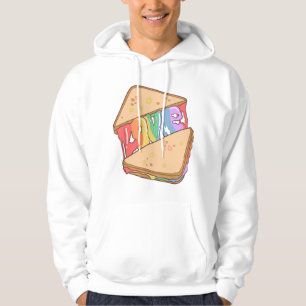 Stolz. Liebe ist Liebe. Süße Liebe. Regenbogen sch Hoodie