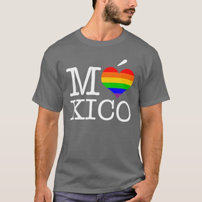 Stolz-Liebe Mexiko T-Shirt (Vorderseite)