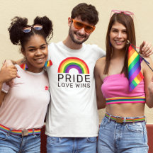 Stolz Liebe Siegt Regenbogen Herren Weiß