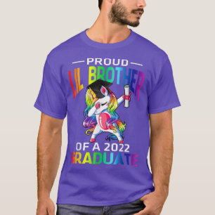 Stolz Lil Bruder eines 2022-Graduate Unicorn Dabbi T-Shirt