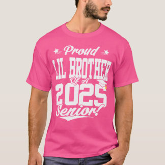 Stolz Lil Bruder eines Senior Graduate Basket für  T-Shirt