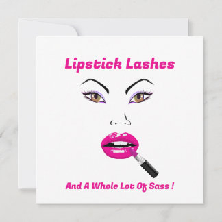 Stolz, Lipstick, Striche, und eine ganze Menge Sas