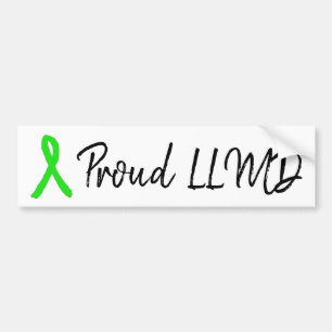 Stolz LLMD Lyme-Borreliose-Bewusstseins-Aufkleber Autoaufkleber