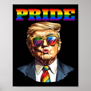 Stolz Lustig Trump Regenbogen Liebe Ist Liebe Lgbt Poster