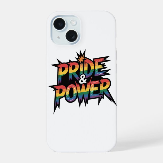 Stolz & Macht  iPhone 15 Hülle (Rückseite)