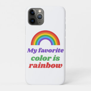 Stolz - Meine Lieblingsfarbe ist Regenbogen. Gepäc Case-Mate iPhone Hülle