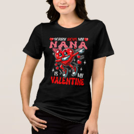 Stolz, meine Nana ist mein Valentinstag, der das H Tri-Blend Shirt