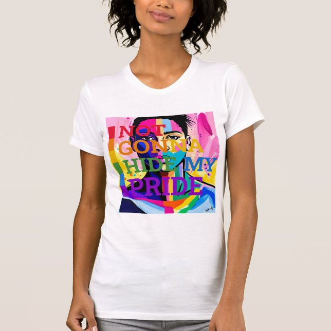 Stolz meinen authentischen T - Shirt umsetzen (Vorderseite)