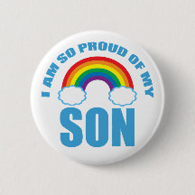 Stolz meines Sohn Rainbow Gay Pride Parent
