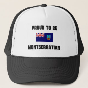 Stolz, MONTSERRATIAN zu sein Truckerkappe