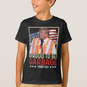 Stolz, Müll zu sein, wähle Trump Präsident Trump W T-Shirt