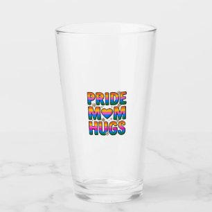 Stolz-Mutter-Umarmer Vintage-Regenbogen-Vektor-Des Glas