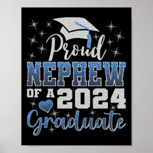 Stolz Nephew von 2024 Graduate Phantastisch Family Poster