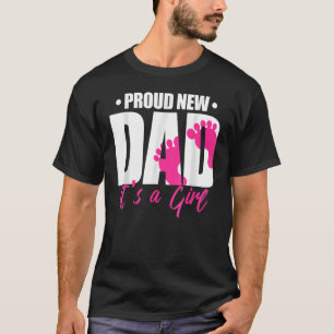 Stolz neuer Dad Es ist ein Party über das Geschlec T-Shirt